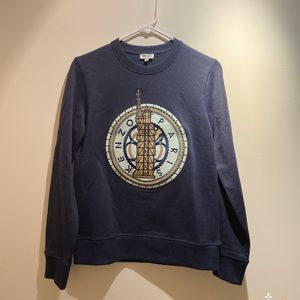 Kenzo blue sweatshirt